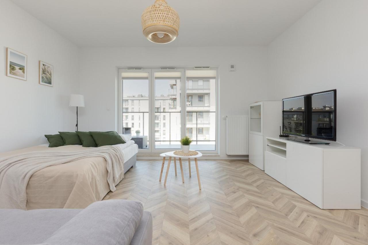 Ursus Sunny Studio For 4 Guests With Parking & Balcony By Noclegi Renters 华沙 外观 照片
